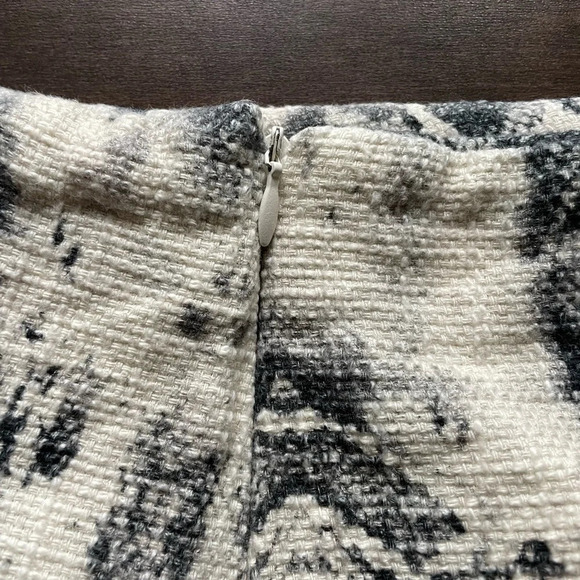 Zara Woman Snake Skin Print Cotton Mini Skirt Women’s Large - Picture 5 of 8